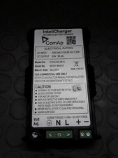 Caricabatterie mantenitore automatico 24 vdc 3 A  Comap attacco guida DIN 