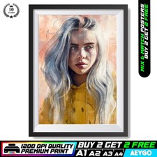 BILLIE EILISH Wall Art Quadro