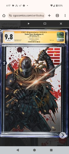 Snake eyes deadgame 1 - deadgame, cgc