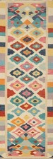 Tappeto runner geometrico lana