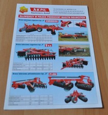 Brochure depliant macchine