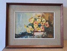 Dipinto Quadro Olio Su Tavola