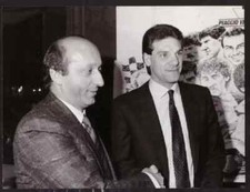 Foto Calcio Juventus dirigente Luciano Moggi 1986 Foto Studio 4 s.n.c.