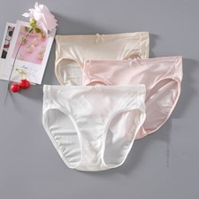 3pcs Kids Knitted Silk Panties