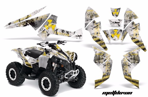 Kit grafico adesivo atv quad - kit,