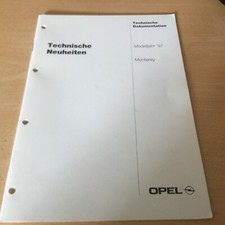 Opel Monterey modellino anno