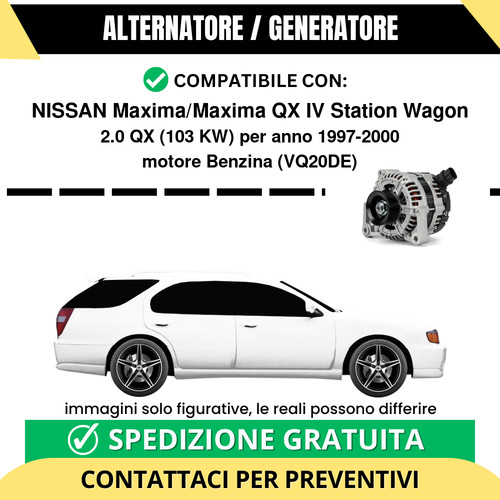 Alternatore nissan - alternatore,