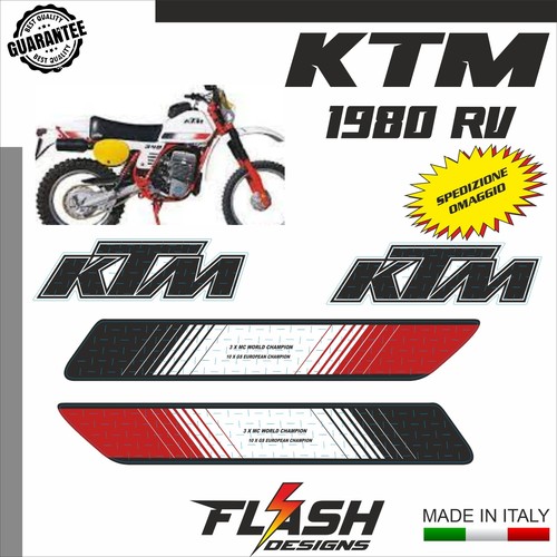 Adesivi kristal ktm 1980 - adesivi,