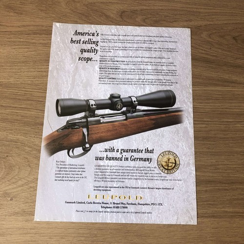 Guns100 magazine advert 12x9 - magazine,