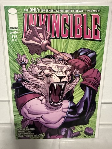 Invincible 115 copertina - invincible,