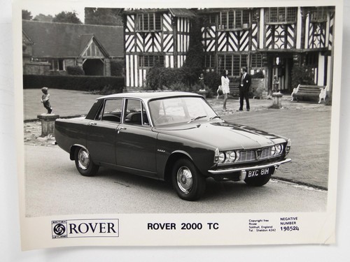 Rover 2000 saloon car tudor - rover, tc