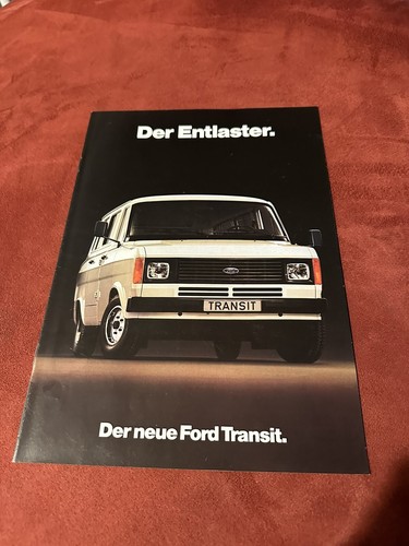 Ford transit depliant - ford,