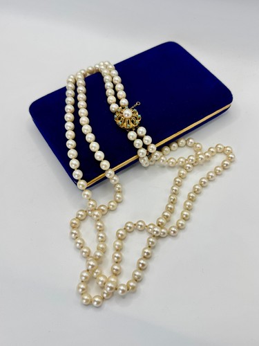 Collana perle oro turchese - perle,