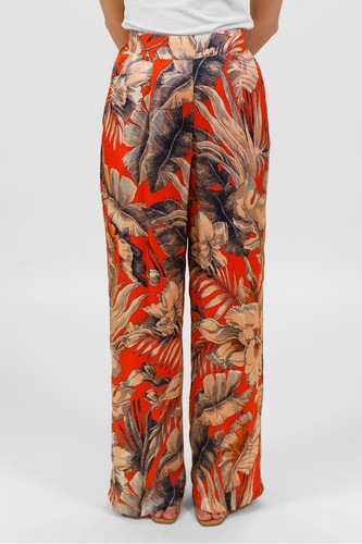 Pantalone palazzo fiori - palazzo,
