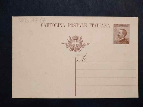 Cartolina postale italia regno - cartolina,