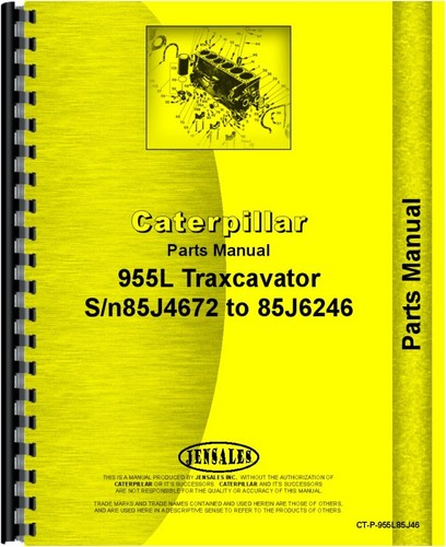 Manuale ricambi escavatore