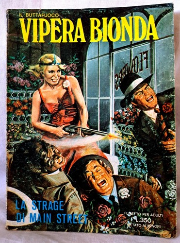 Fumetto erotico vipera bionda - fumetto,