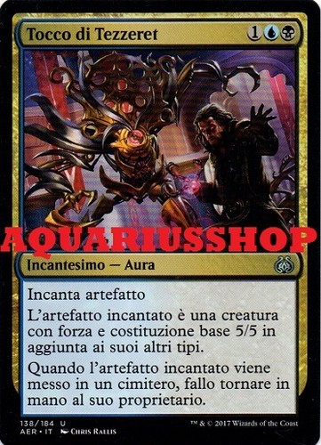 Mtg magic tocco tezzeret x2 - mtg, di