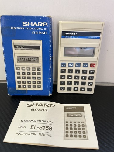 Calcolatrice sharp elsimate - sharp,