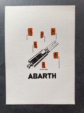 Pagina pubblicitaria Marmitte Abarth Studio Rossini