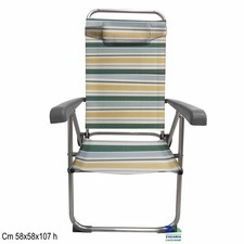 SEDIA SDRAIO RELAX ALLUMINIO E