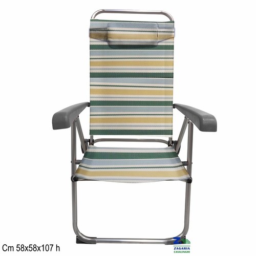 Sedia sdraio relax alluminio - sdraio,