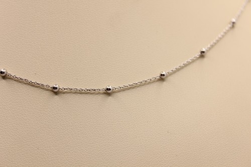 Collana rosario style - rosario, argento