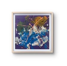 Quadro astratto 40x40 cm