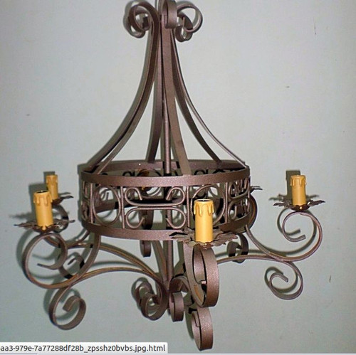 Lampadario stile rustico - stile,