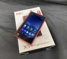 FiiO X5 3° Lettore Audio Digitale Portatile Alta Risoluzione DAP Rosso dal Giappone