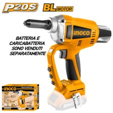 Rivettatrice a batteria 20v (