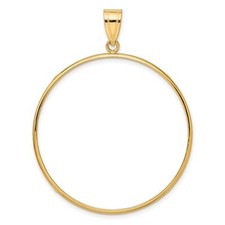 Lunetta per monete in oro