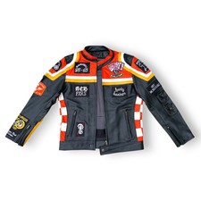 Giacca pelle uomo vintage