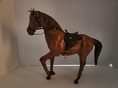 Cavallo vintage pelle - vintage, in