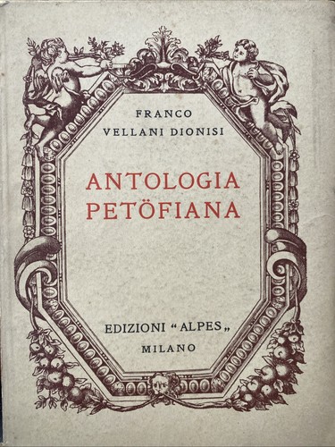 Antologia petofiana vellani - petofiana,