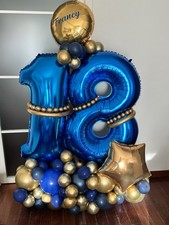Composizione Palloncini 18 anni 170x100cm