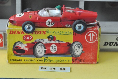 Dinky toys 242 ferrari racing - dinky,