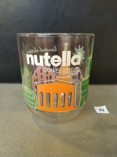 Nutella bicchiere expo 2015 - nutella,