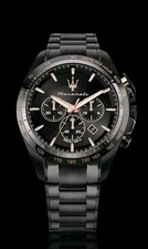 Orologio Maserati Traguardo R8873612048  Acciaio Cronografo 45mm *SALDI -45%