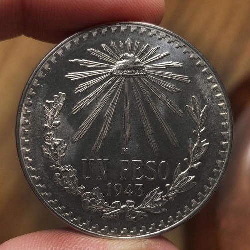 Peso 1943 messico argento - 1,