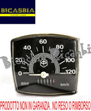 7465 - CONTACHILOMETRI A 120 KM VESPA 50 SPECIAL CON LOGO SOLO DA BICASBIA