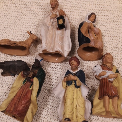 Presepe vintage personaggi - presepe,