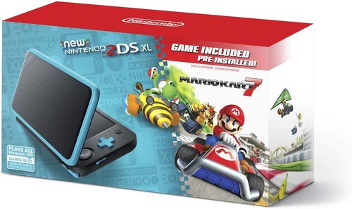 New nintendo 2ds nero - new, xl