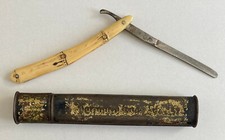 Antico RASOIO a mano libera