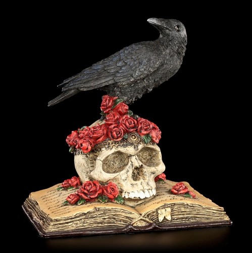 Statua corvo heartaches - statua,