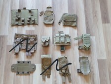 Lotto US ARMY PARACLETE BLACKHAWK LBT Pouch Tasche Tan Militare Esercito USMC 