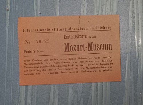 Biglietto ingresso museo - biglietto,