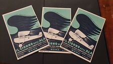 Cartolina Regia Aeronautica "il Giorno Dell'Ala" illustratore MAGA. Originale.