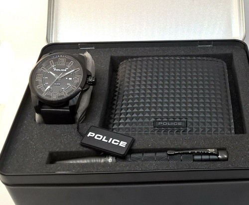 Orologio uomo police box con - +,