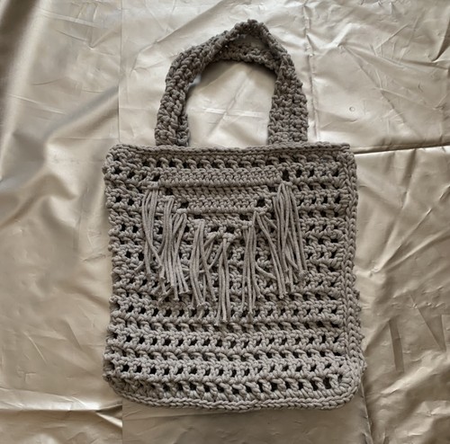 Borsa lana fatta mano - in, a